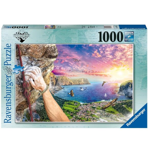New sealed Ravensburger 1000pcs Adult Puzzle -Rock Climbing - Picture 1 of 16